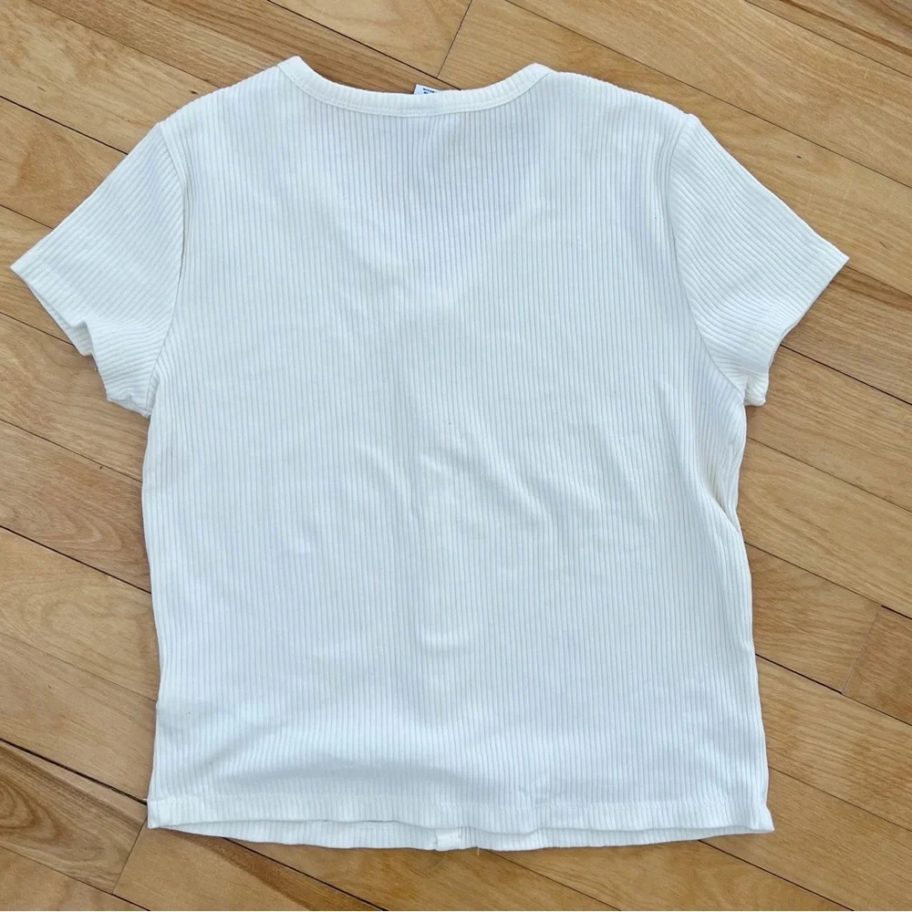 Old Navy Cream Shirt - Size L